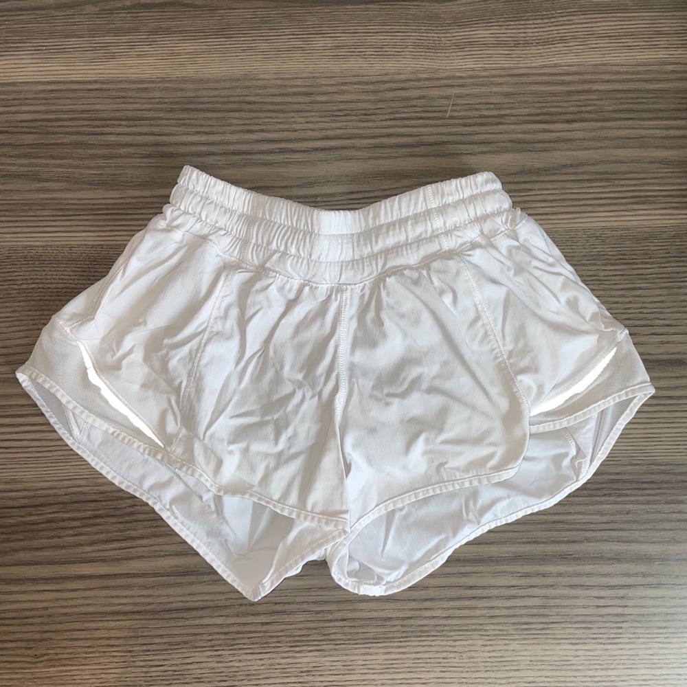 White Hotty Hot Shorts Sz 2